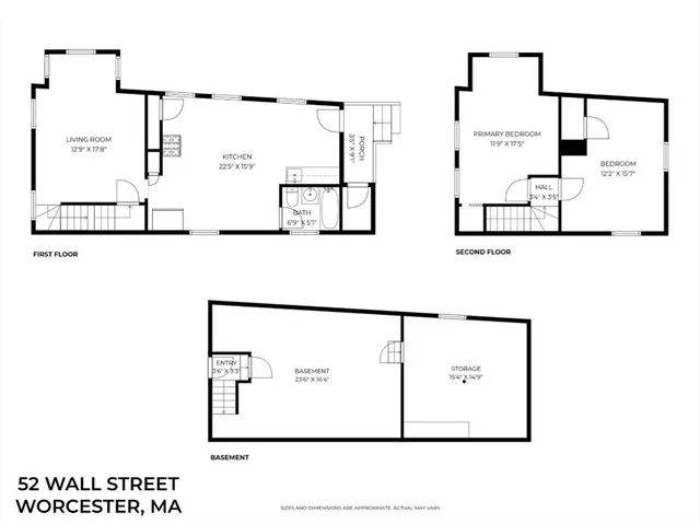 $960,000 | 52-52.5 Wall Street, Worcester, MA 01604