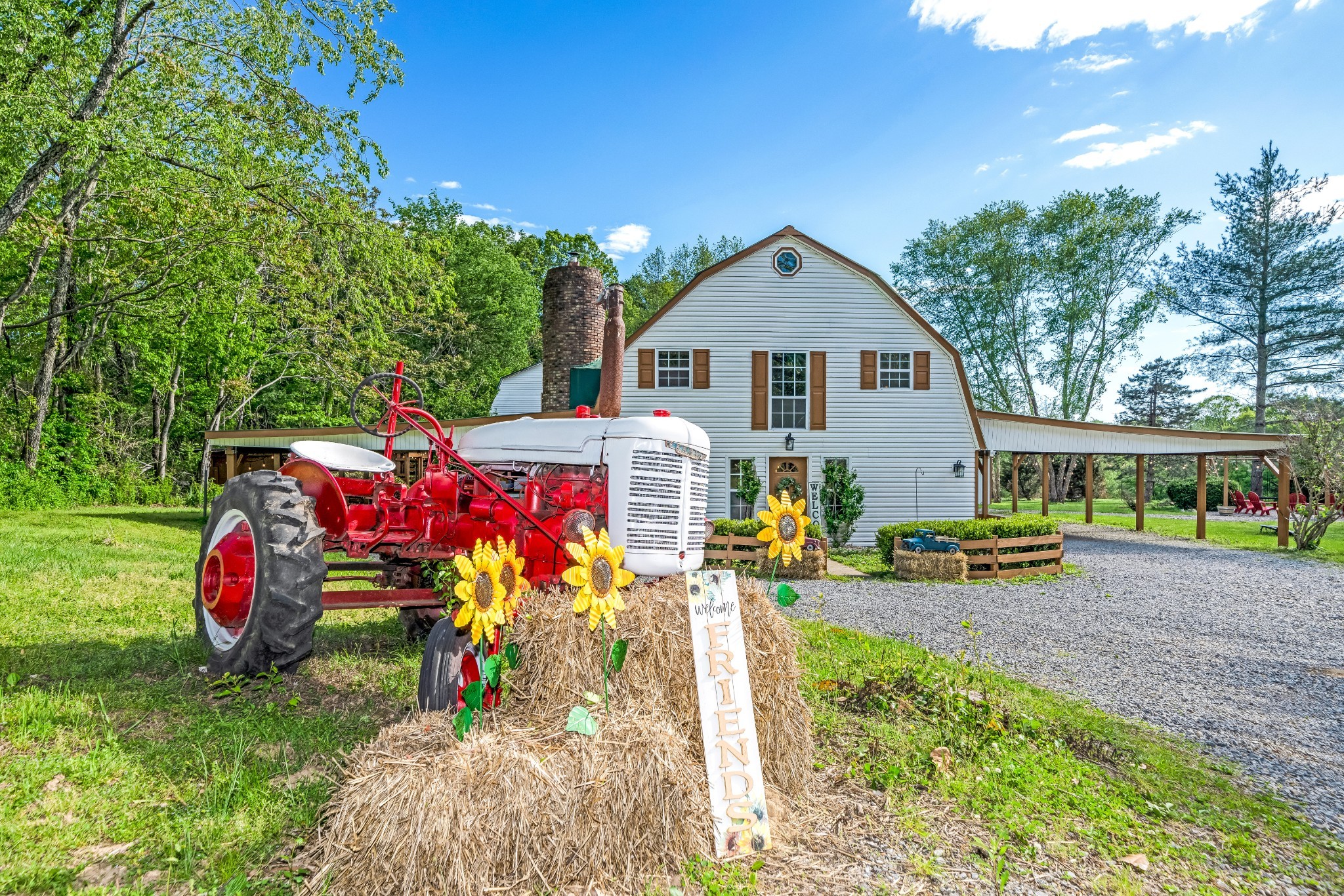 1323 Mt Zion Road Ashland City, TN 37015 - Photo 1 of 81 a front view of a house with patio