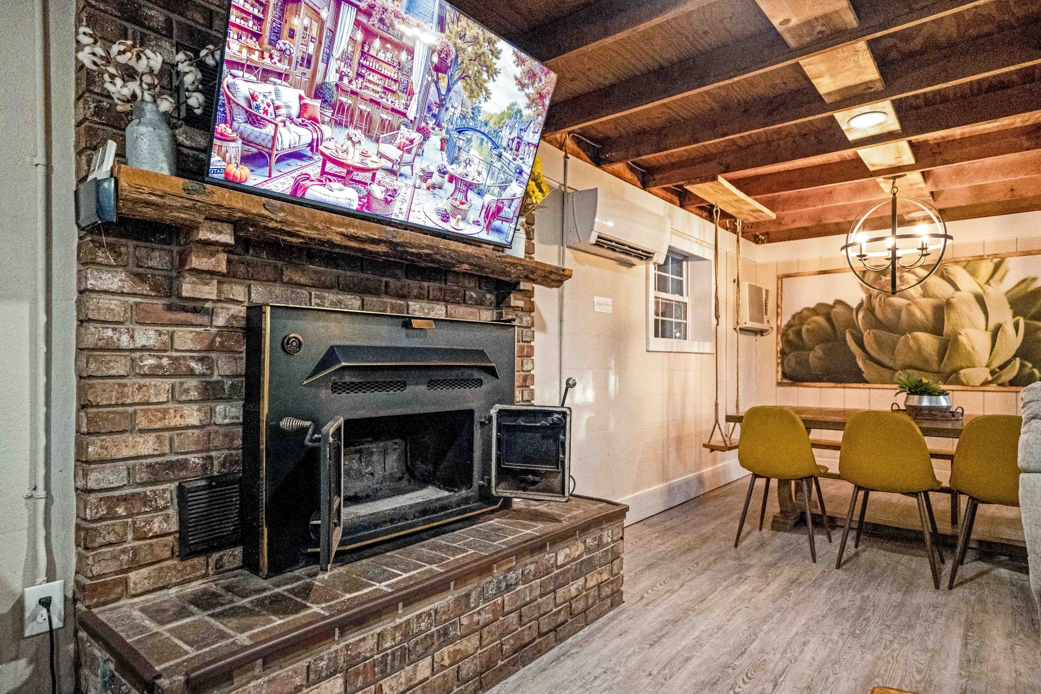 1323 Mt Zion Road Ashland City, TN 37015 - Photo 21 of 81 a living room with furniture and a fireplace