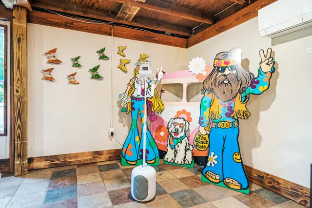 a view of yard with patio