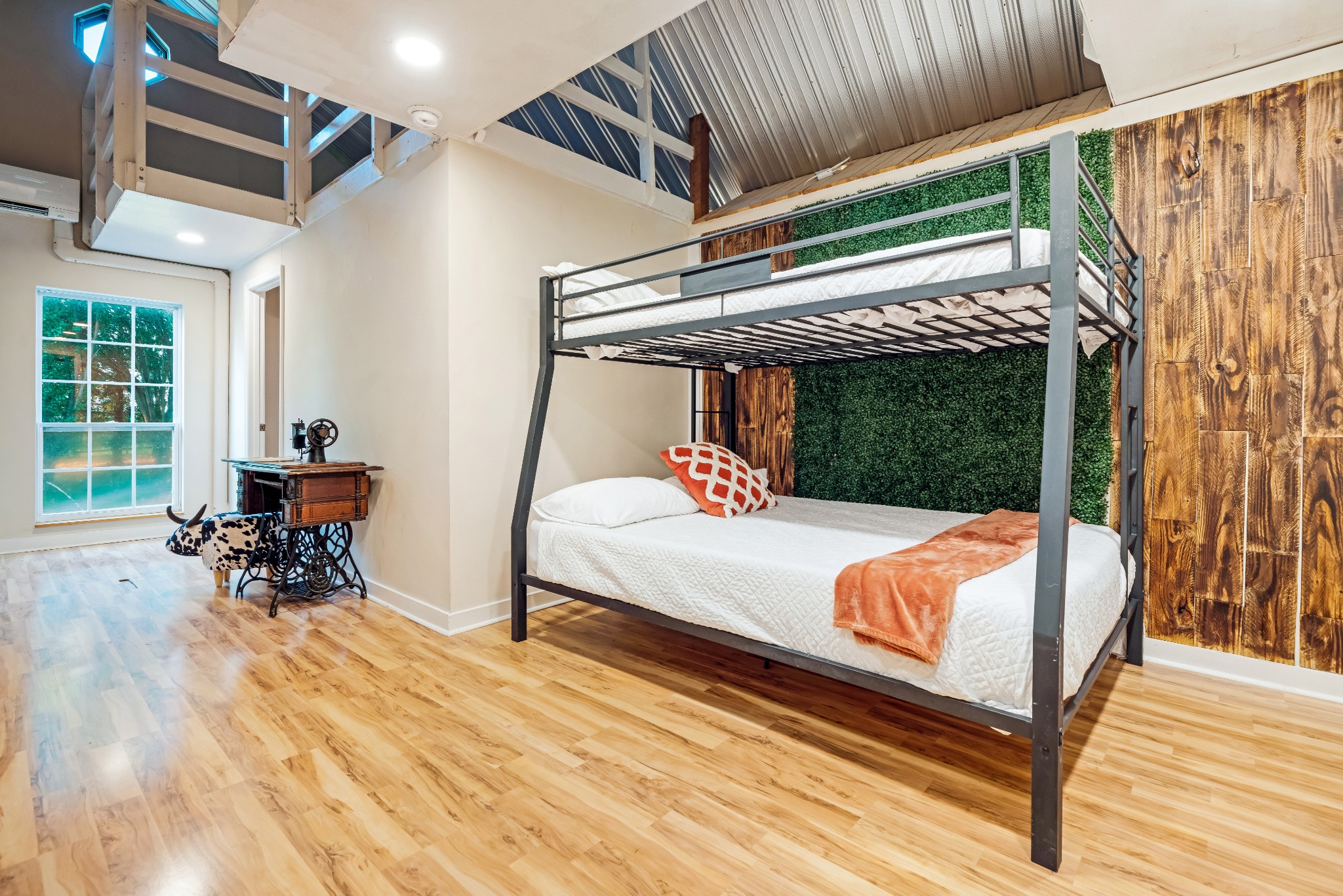 1323 Mt Zion Road Ashland City, TN 37015 - Photo 35 of 81 a bedroom with a bed and wooden floor