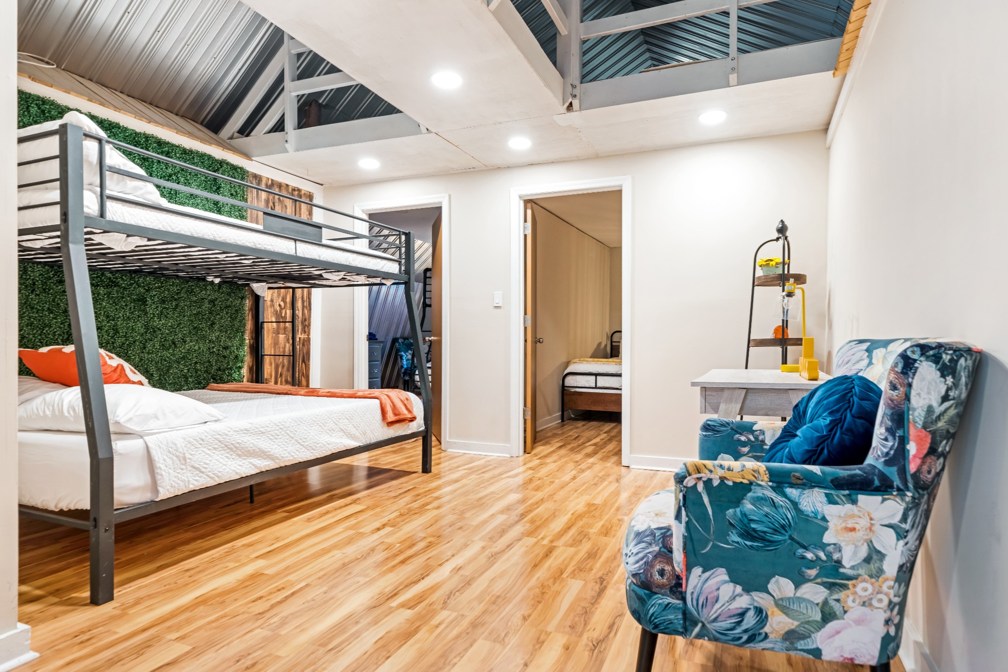 1323 Mt Zion Road Ashland City, TN 37015 - Photo 36 of 81 a large bedroom with bed and wooden floor