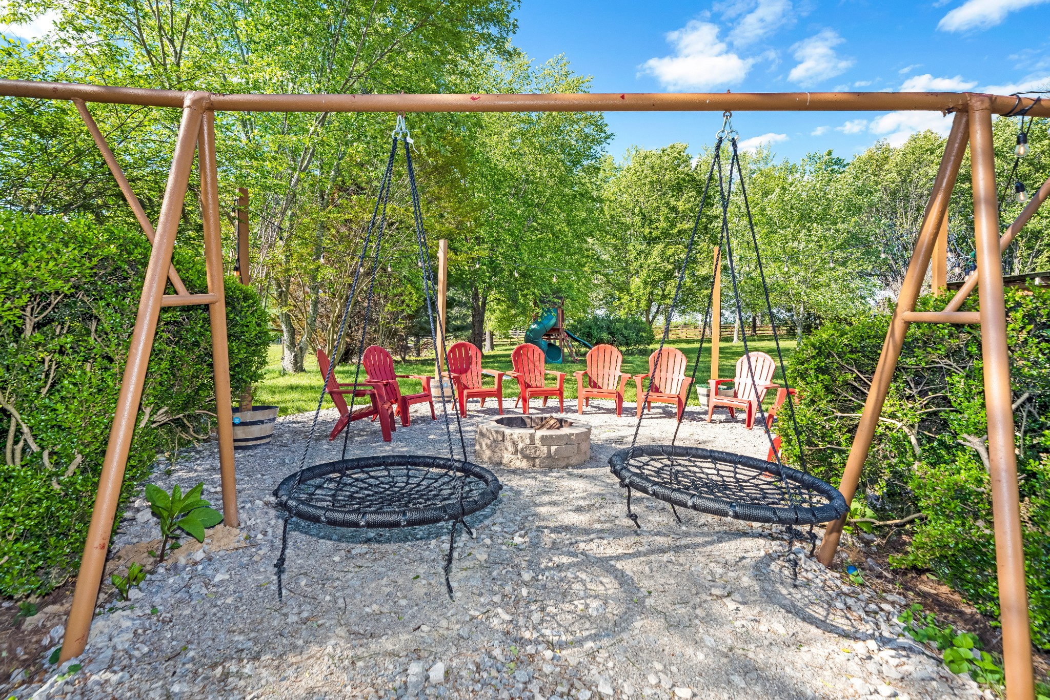 1323 Mt Zion Road Ashland City, TN 37015 - Photo 41 of 81 a view of a porch with furniture and a yard