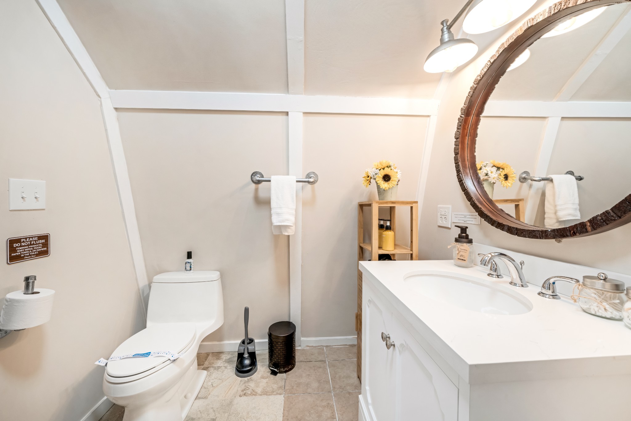 1323 Mt Zion Road Ashland City, TN 37015 - Photo 70 of 81 a bathroom with a sink and a mirror