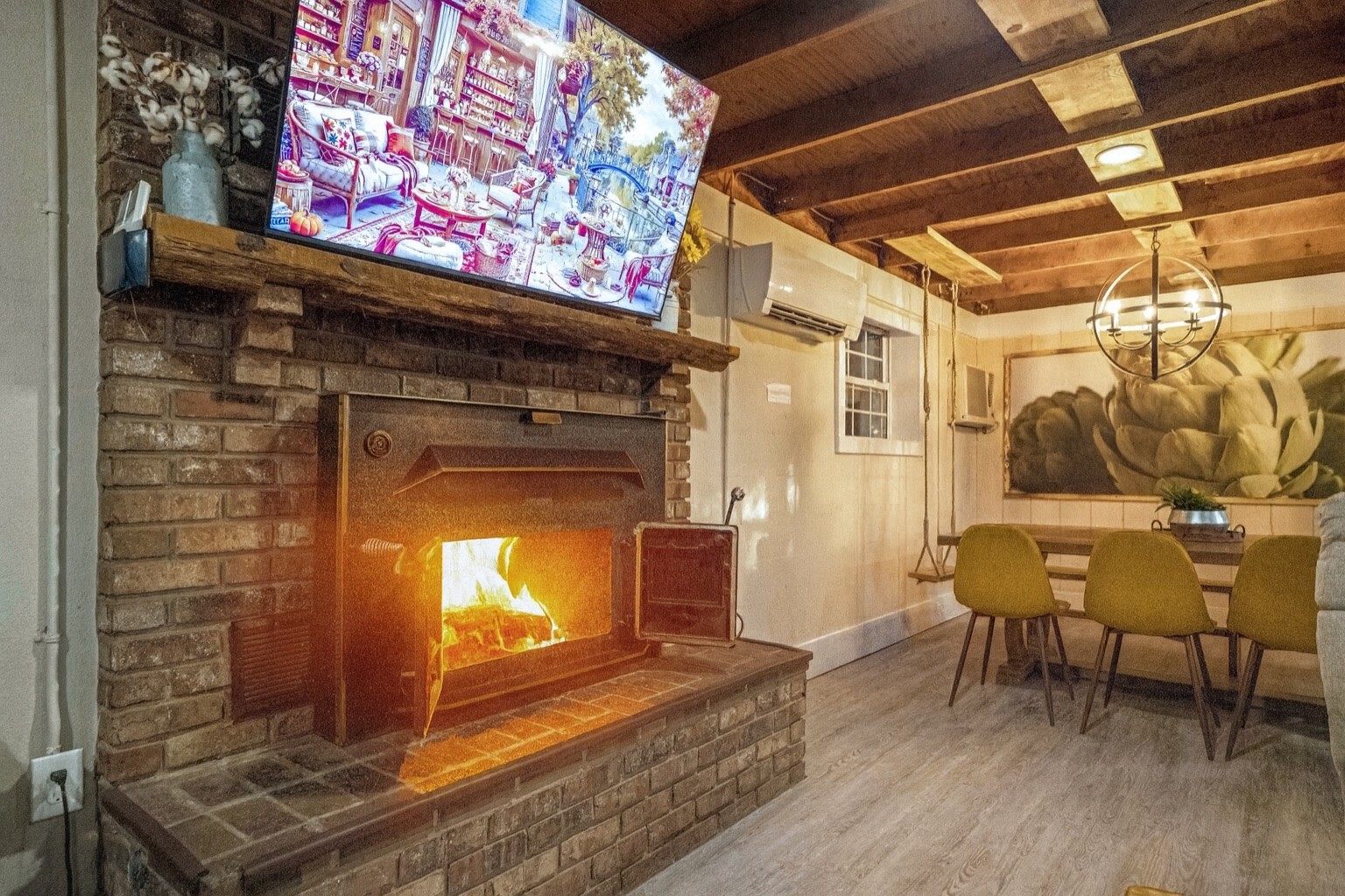 1323 Mt Zion Road Ashland City, TN 37015 - Photo 80 of 81 a living room with furniture and a fireplace