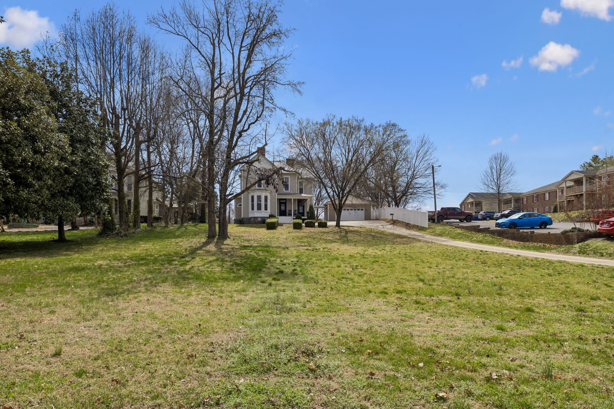 504 5th Avenue West Springfield, TN 37172 - Photo 50 of 57 a view of yard with swimming pool and trees