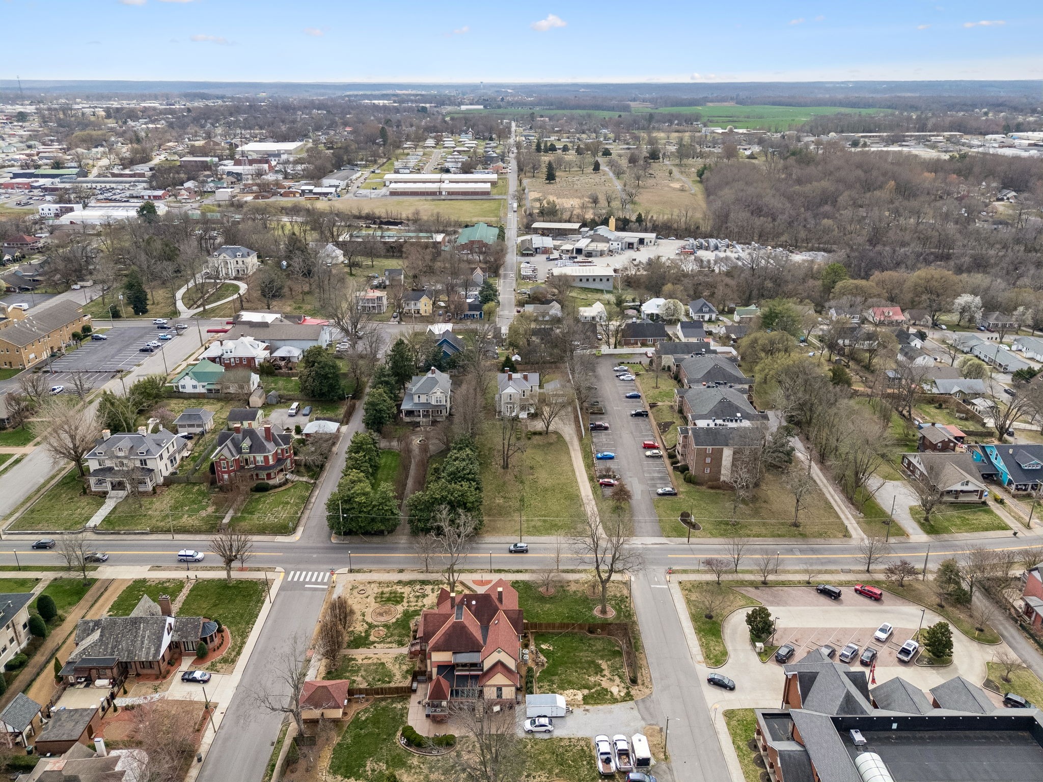 504 5th Avenue West Springfield, TN 37172 - Photo 53 of 57 an aerial view of a city