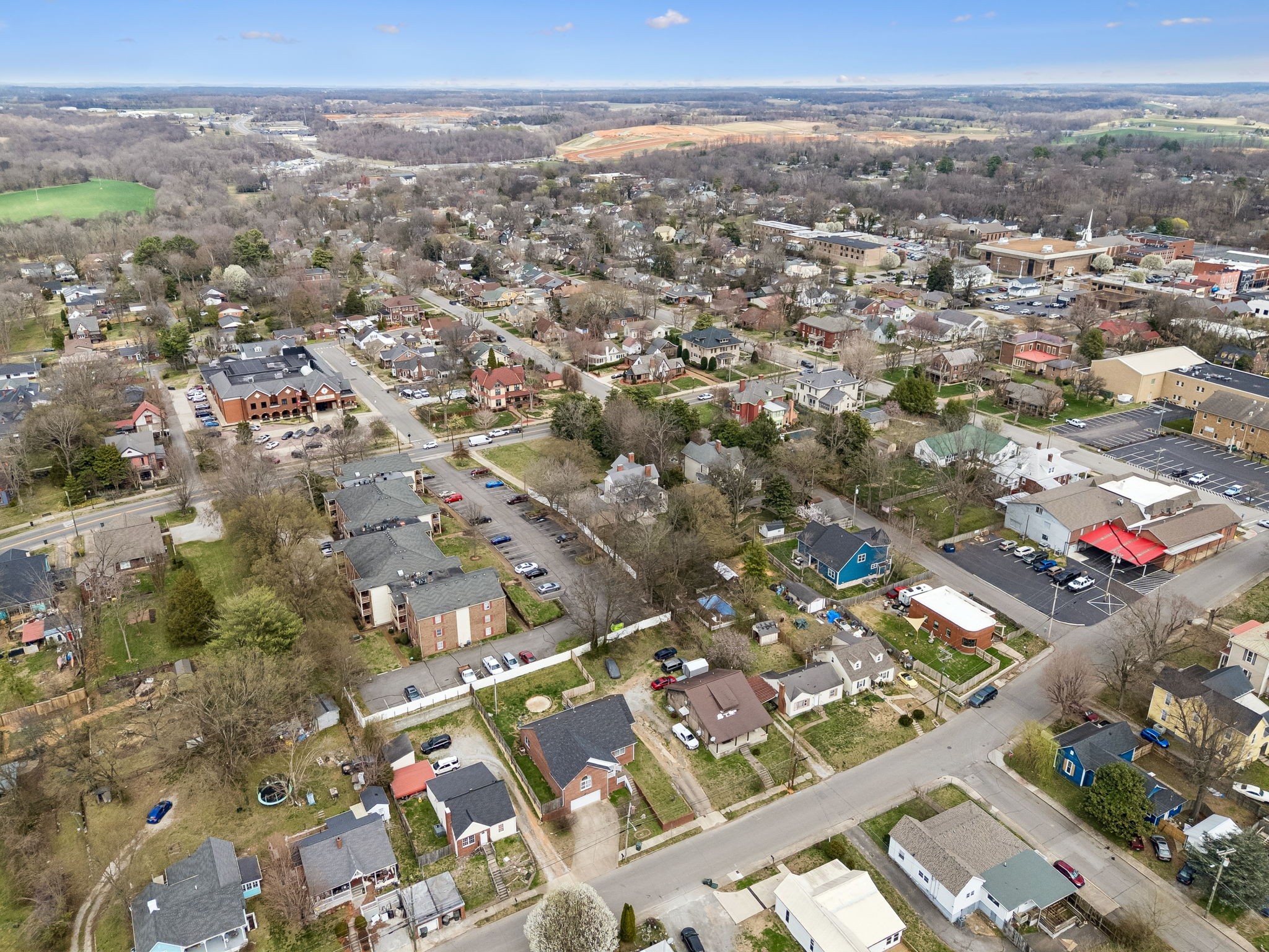 504 5th Avenue West Springfield, TN 37172 - Photo 57 of 57 an aerial view of city and mountain
