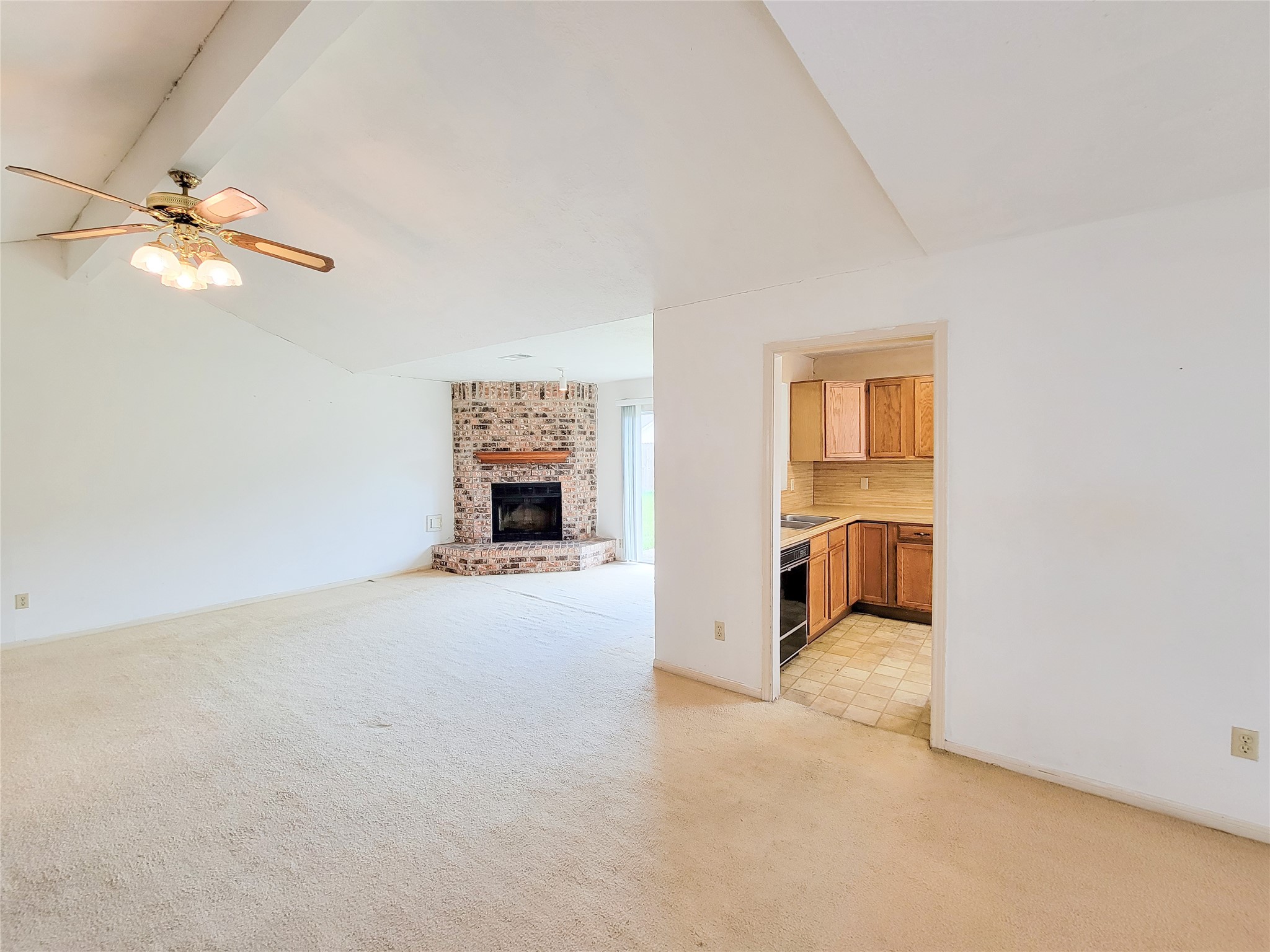 23211 Timberbrook Drive Spring, TX 77373 - Photo 12 of 34 a view of a livingroom with a fireplace