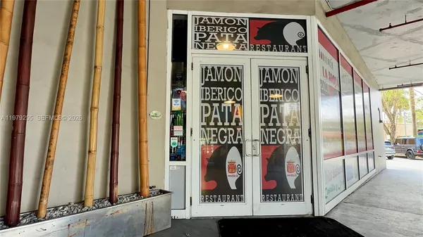 a view of a entryway door