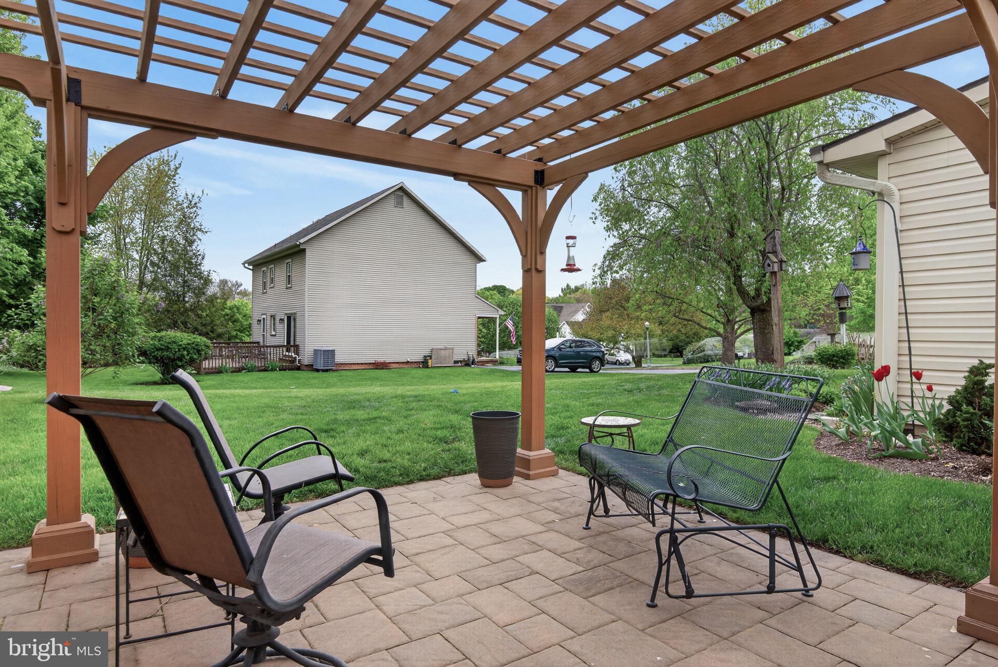 102 East Third Avenue Lititz, PA 17543 - Photo 43 of 45 a view of a chair in backyard of the house