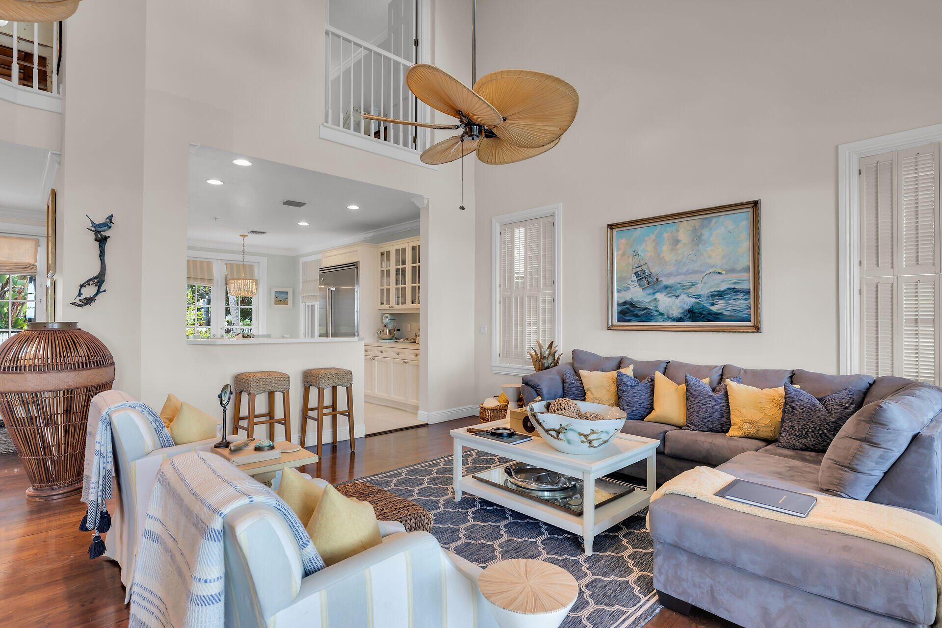 5 Sunset Key Drive Key West, FL 33040 - Photo 11 of 47 a living room with furniture and a large window