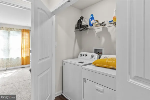 a room with storage and utility