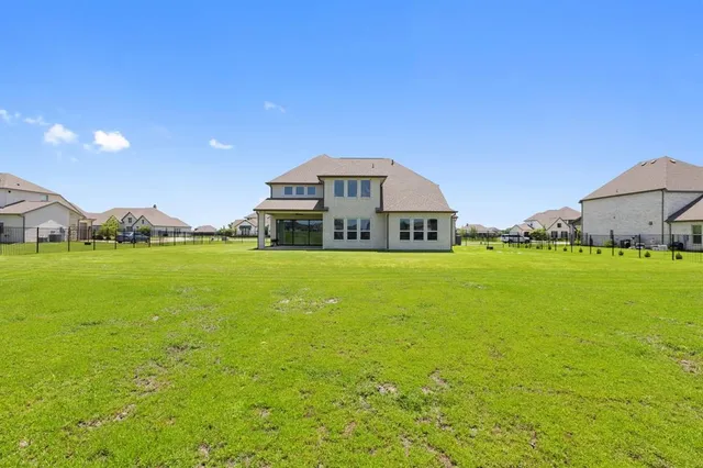 a house with garden area