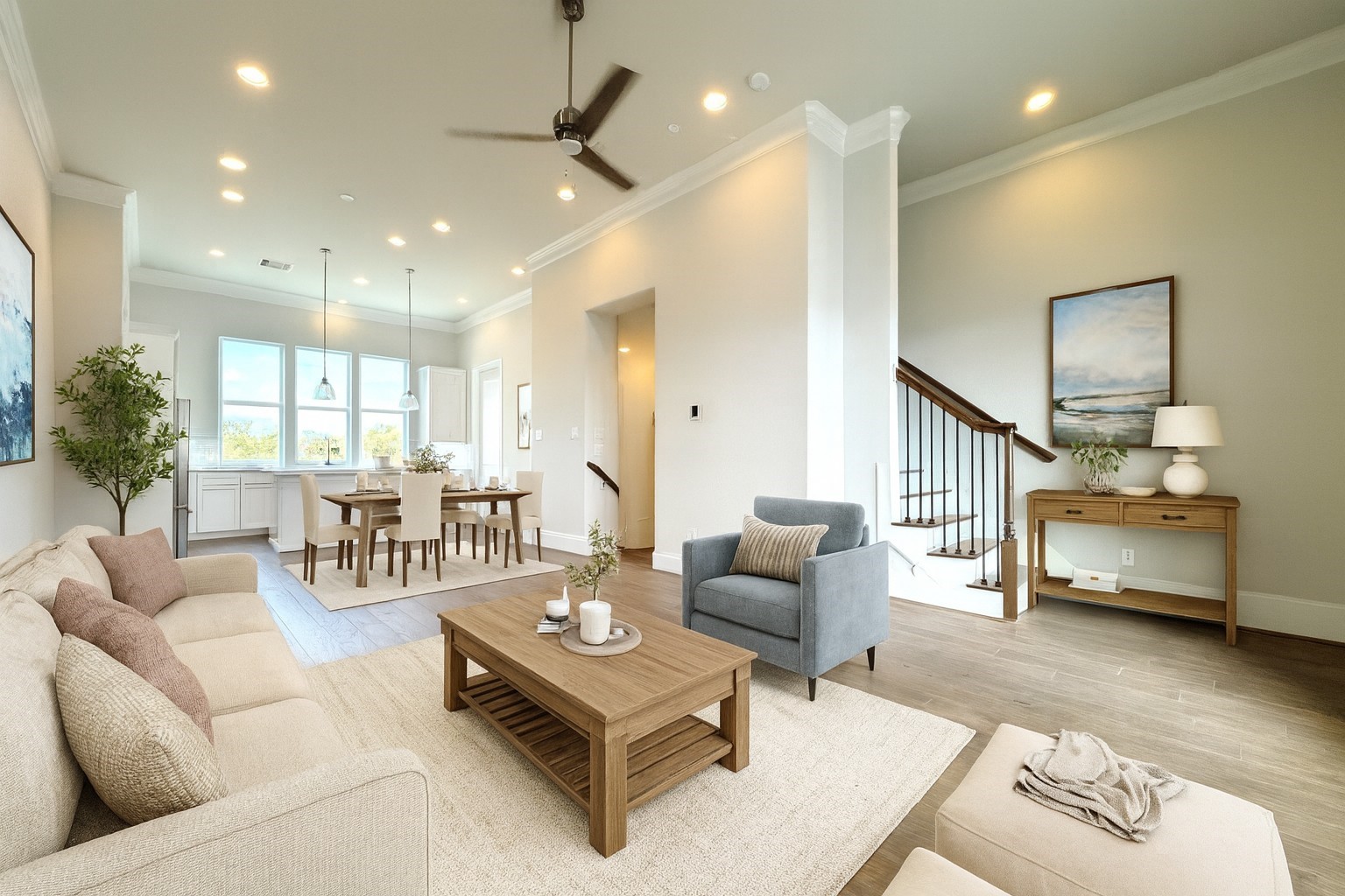 2747 Providence Street Houston, TX 77020 - Photo 5 of 16 a living room with furniture and a table