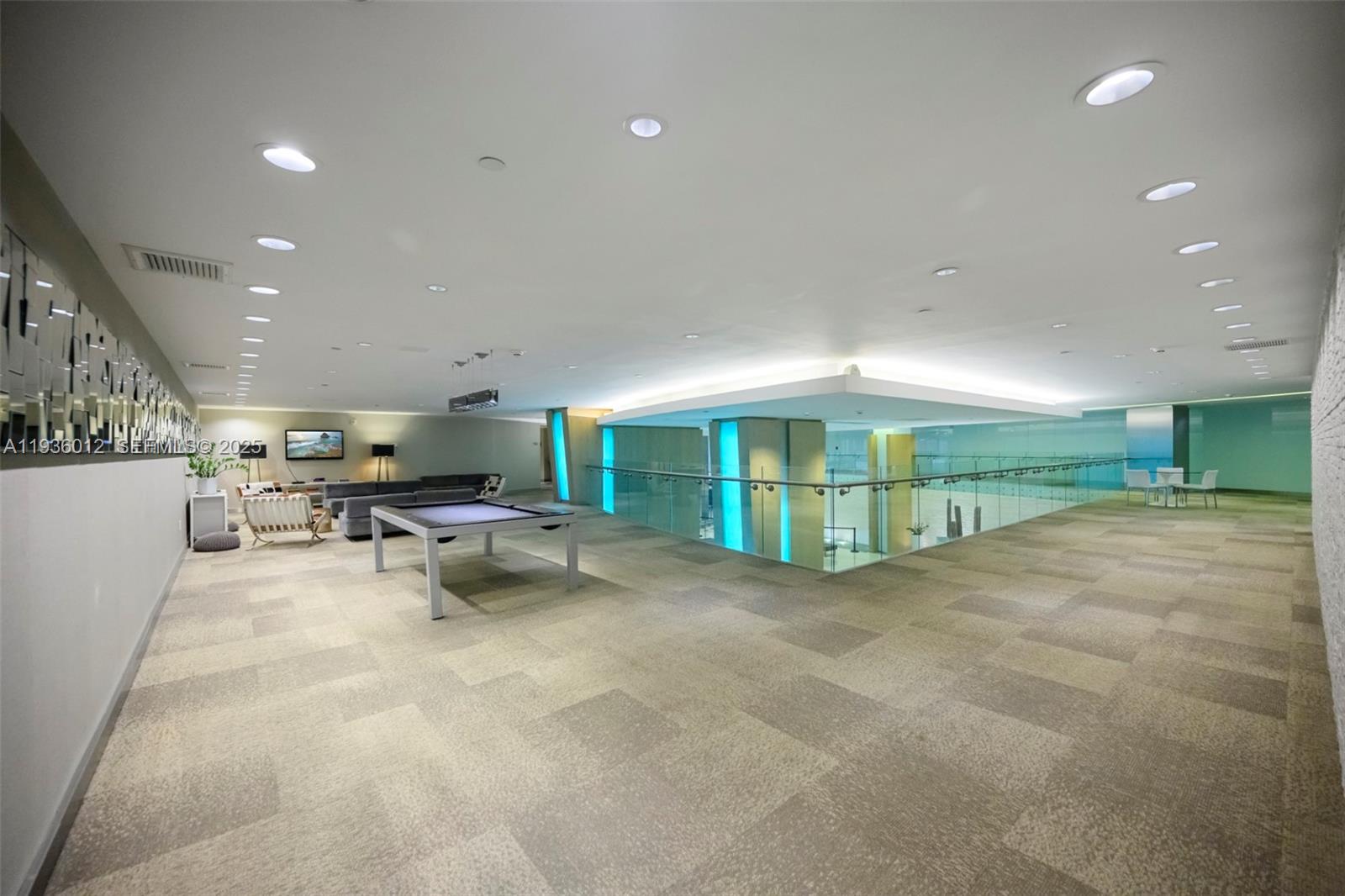 92 Southwest 3rd Street, Unit 3902 Miami, FL 33130 - Photo 19 of 21 a view of a livingroom with furniture and a fireplace