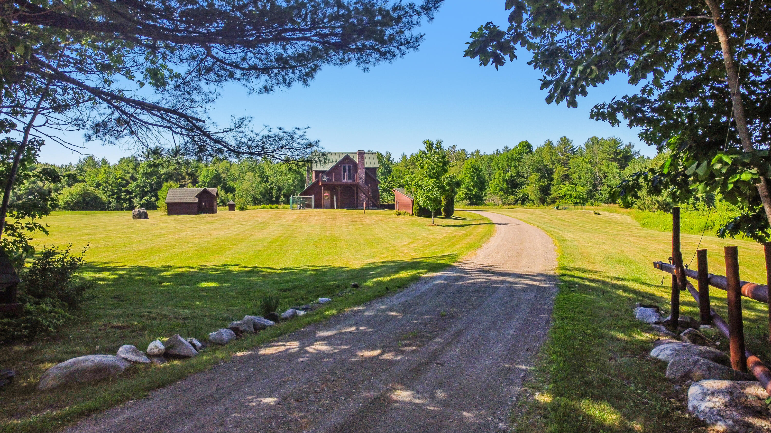 1200 East Pond Road Smithfield, ME 04978 - Photo 2 of 53 1200 gate