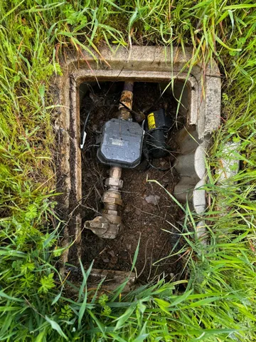 a view of outdoor sitting area