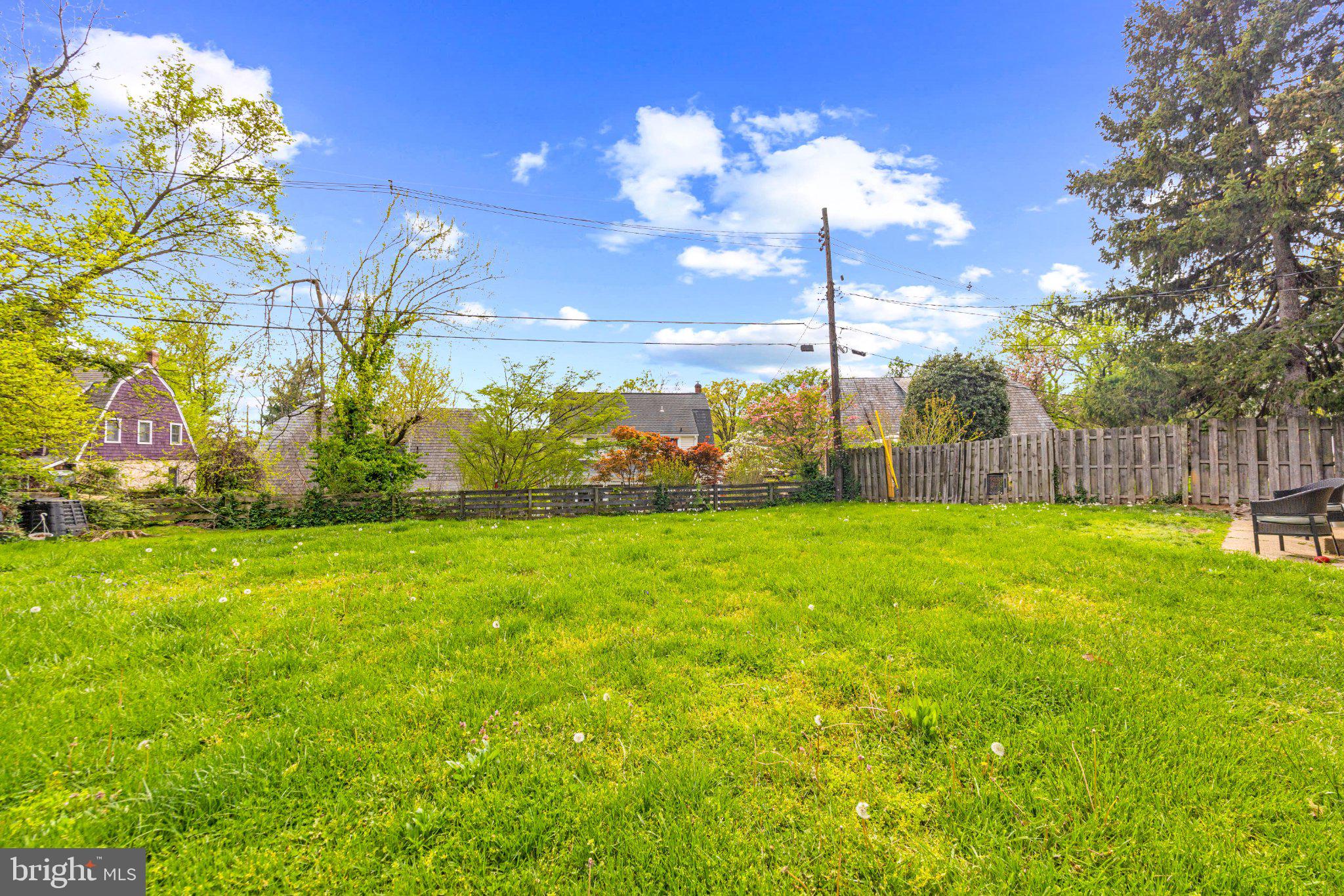 106 Edgewood Road Baltimore, MD 21286 - Photo 40 of 42 Spacious green yard under blue skies.