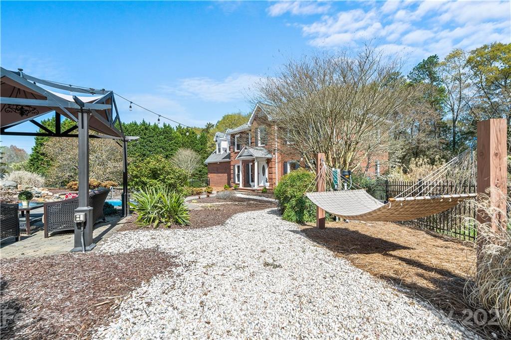 8866 Collins Road Indian Land, SC 29707 - Photo 36 of 48 a view of outdoor space yard and patio