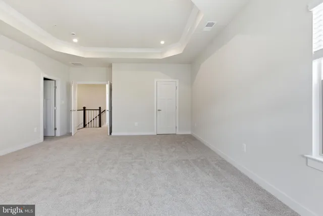 a view of empty room