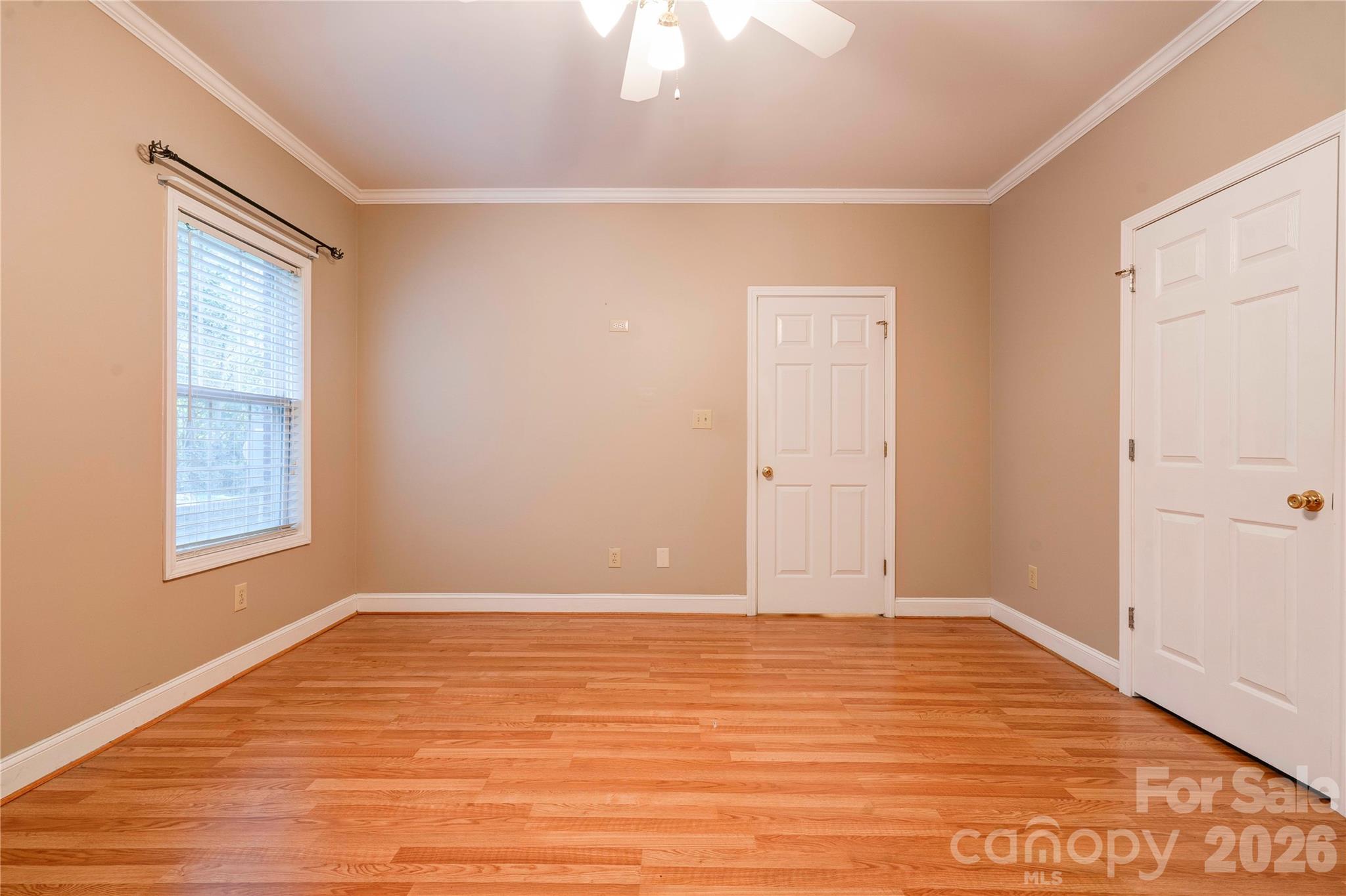 150 Columns Circle Shelby, NC 28150 - Photo 17 of 42 a view of an empty room with wooden floor and a window