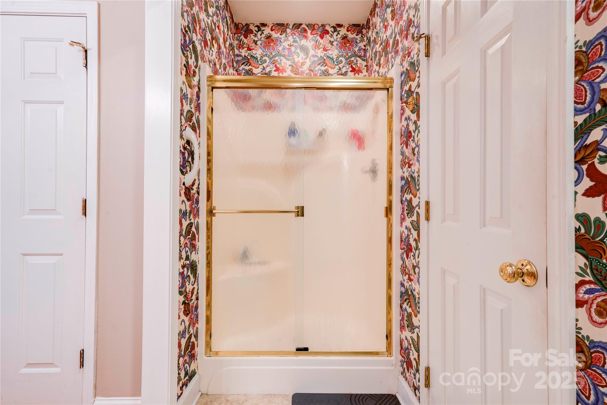 150 Columns Circle Shelby, NC 28150 - Photo 26 of 44 a bathroom with a glass shower door and a window