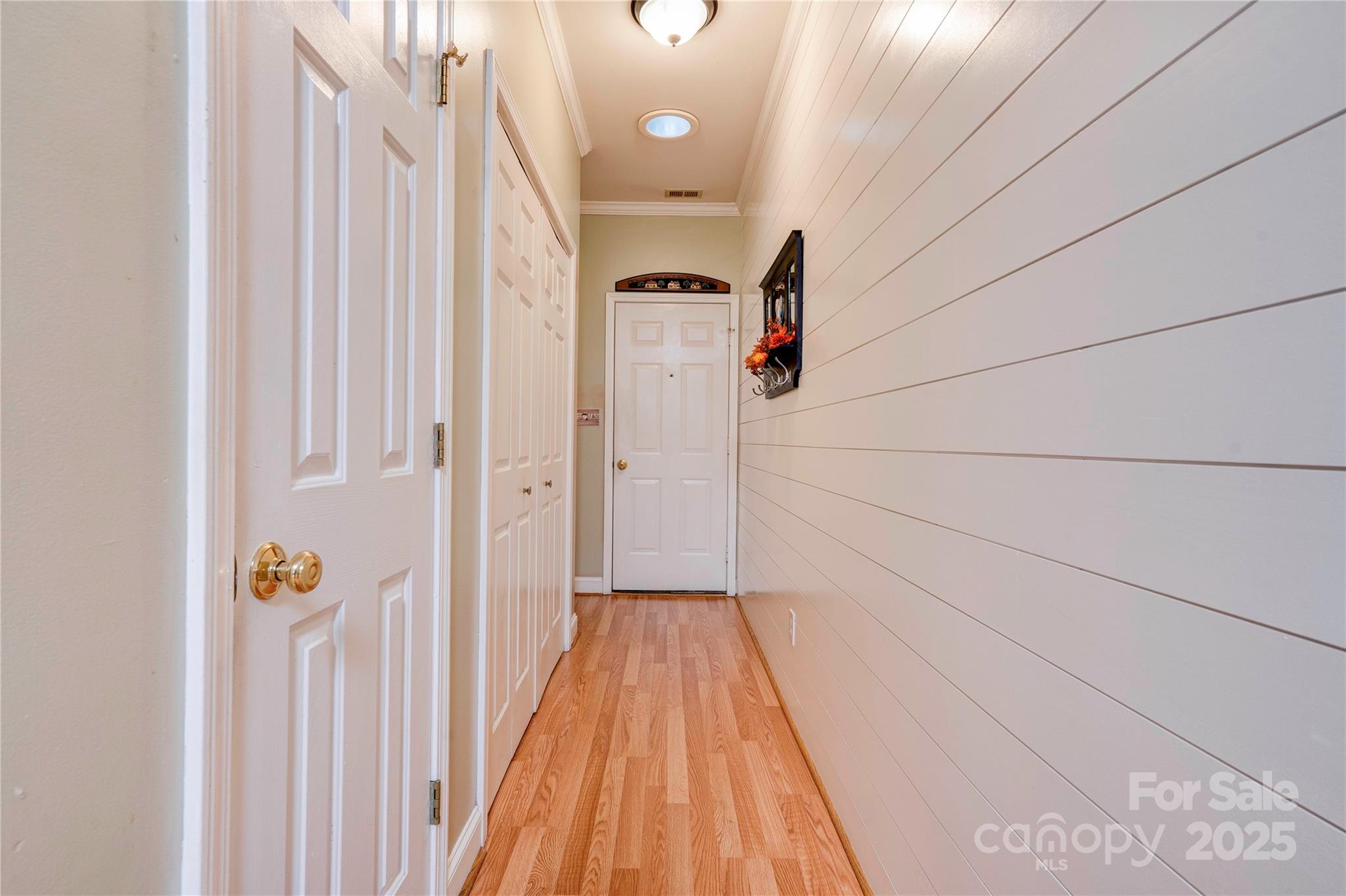 150 Columns Circle Shelby, NC 28150 - Photo 35 of 44 a view of a hallway with wooden floor and staircase