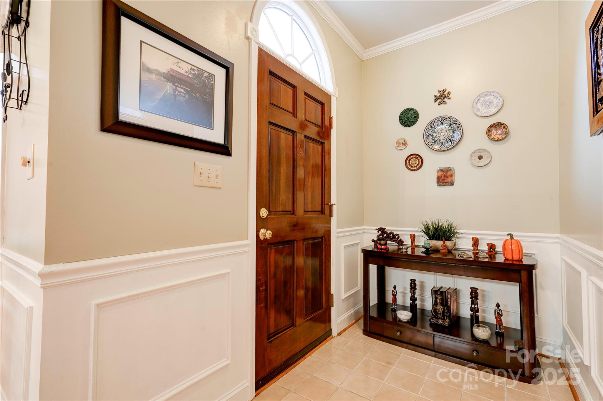 150 Columns Circle Shelby, NC 28150 - Photo 5 of 44 a hallway with front door wooden floor and furniture