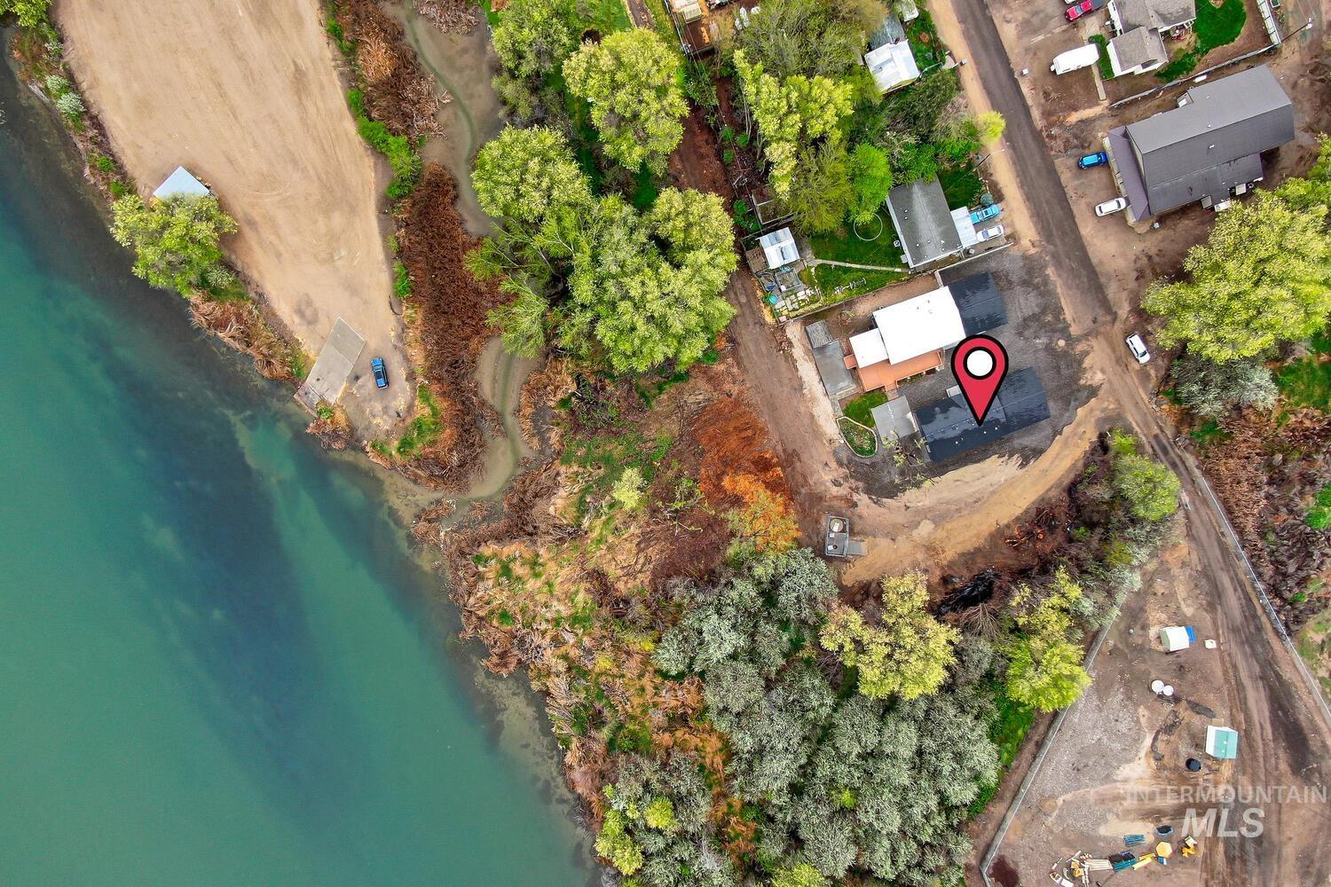 166 1st Street North Marsing, ID 83639 - Photo 33 of 37 Aerial view of a nearby body of water