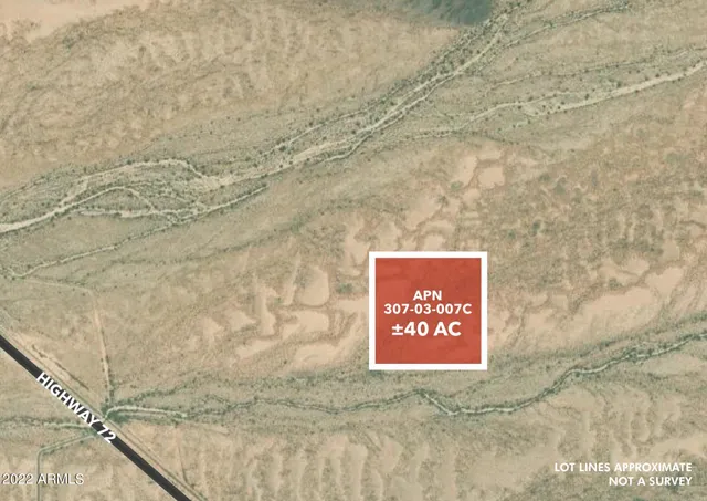 $195,000 | 160-acres North 160-acres N 74th Street, Bouse, AZ 85325