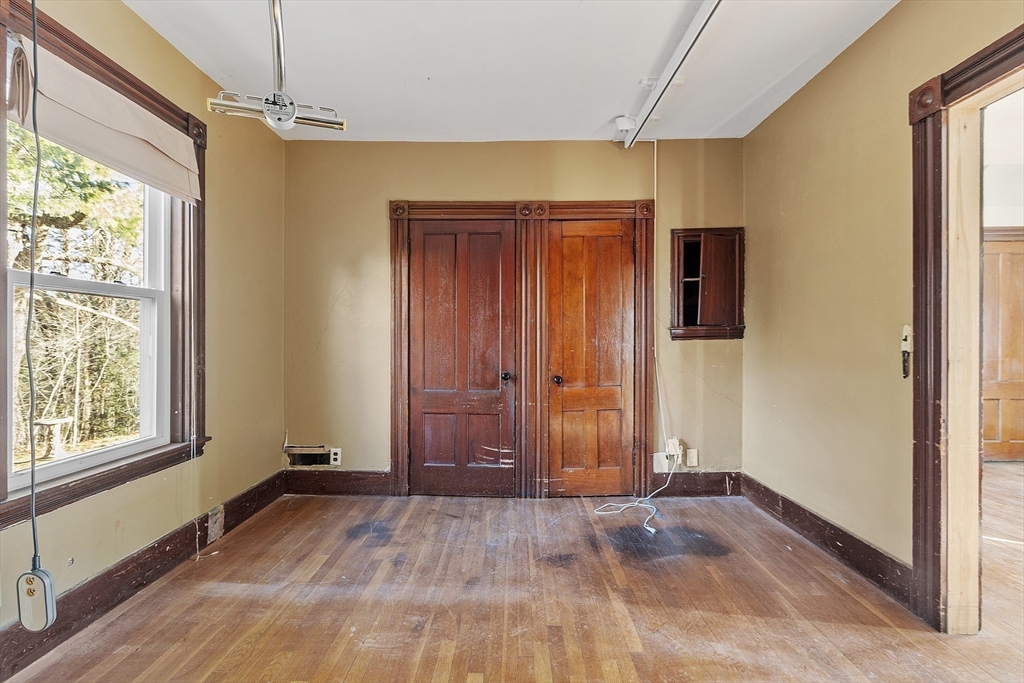 39 Terrace Street Orange, MA 01364 - Photo 26 of 40 a view of empty room with wooden floor and fan