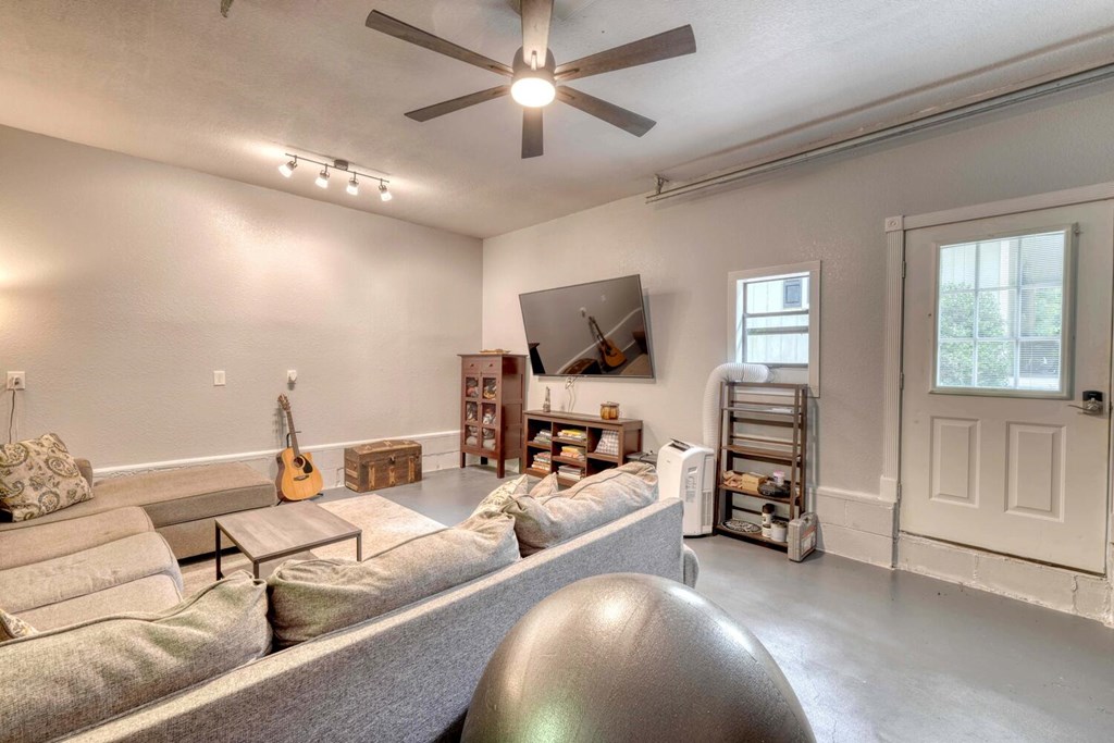 14 Priscilla Lane Murphy, NC 28906 - Photo 30 of 42 a living room with furniture and a flat screen tv