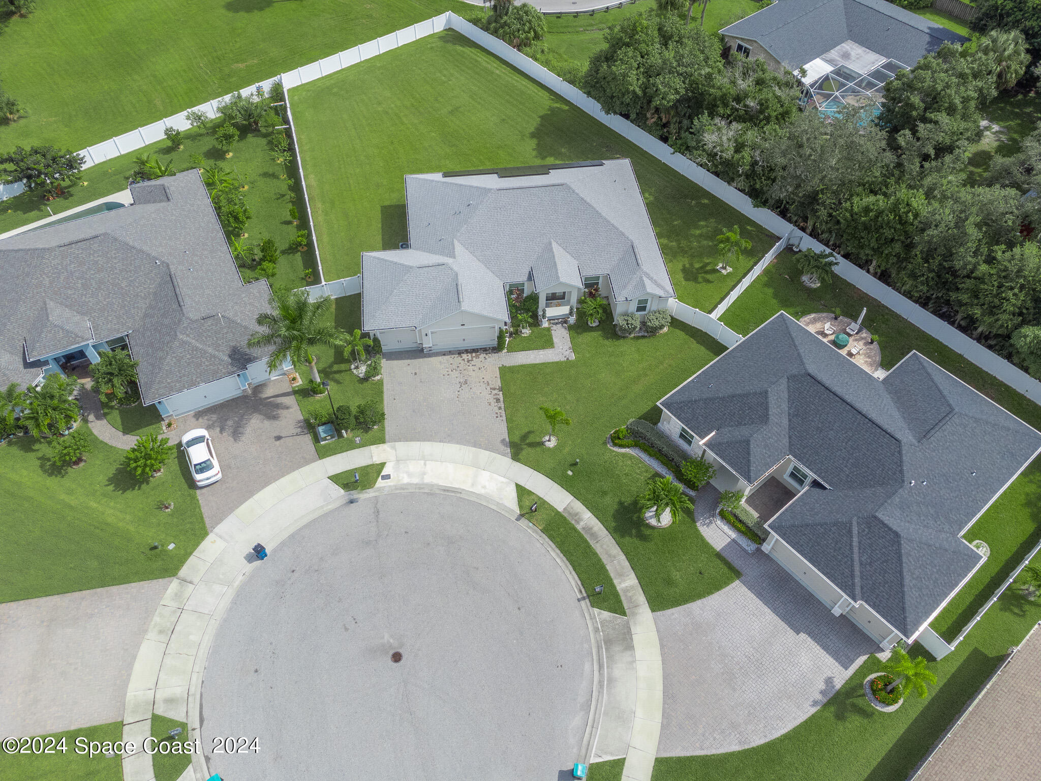865 Hawks Ridge Court Northeast Palm Bay, FL 32905 - Photo 31 of 47 an aerial view of a house