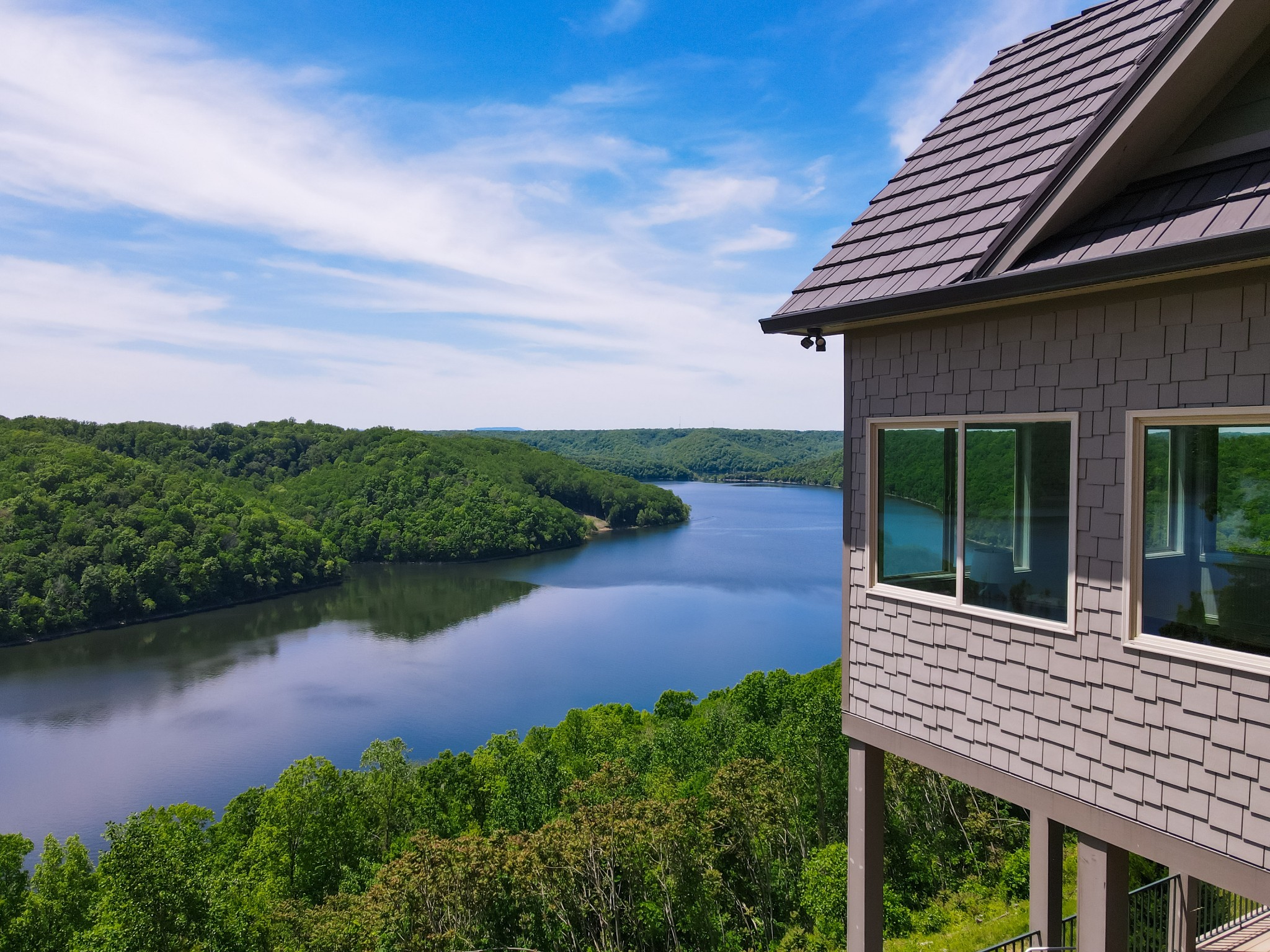 1000 Sunny Point Road Baxter, TN 38544 - Photo 7 of 58 an outdoor view of house with outdoor space and lake view