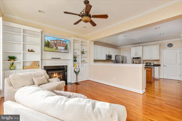 an entryway with staircase