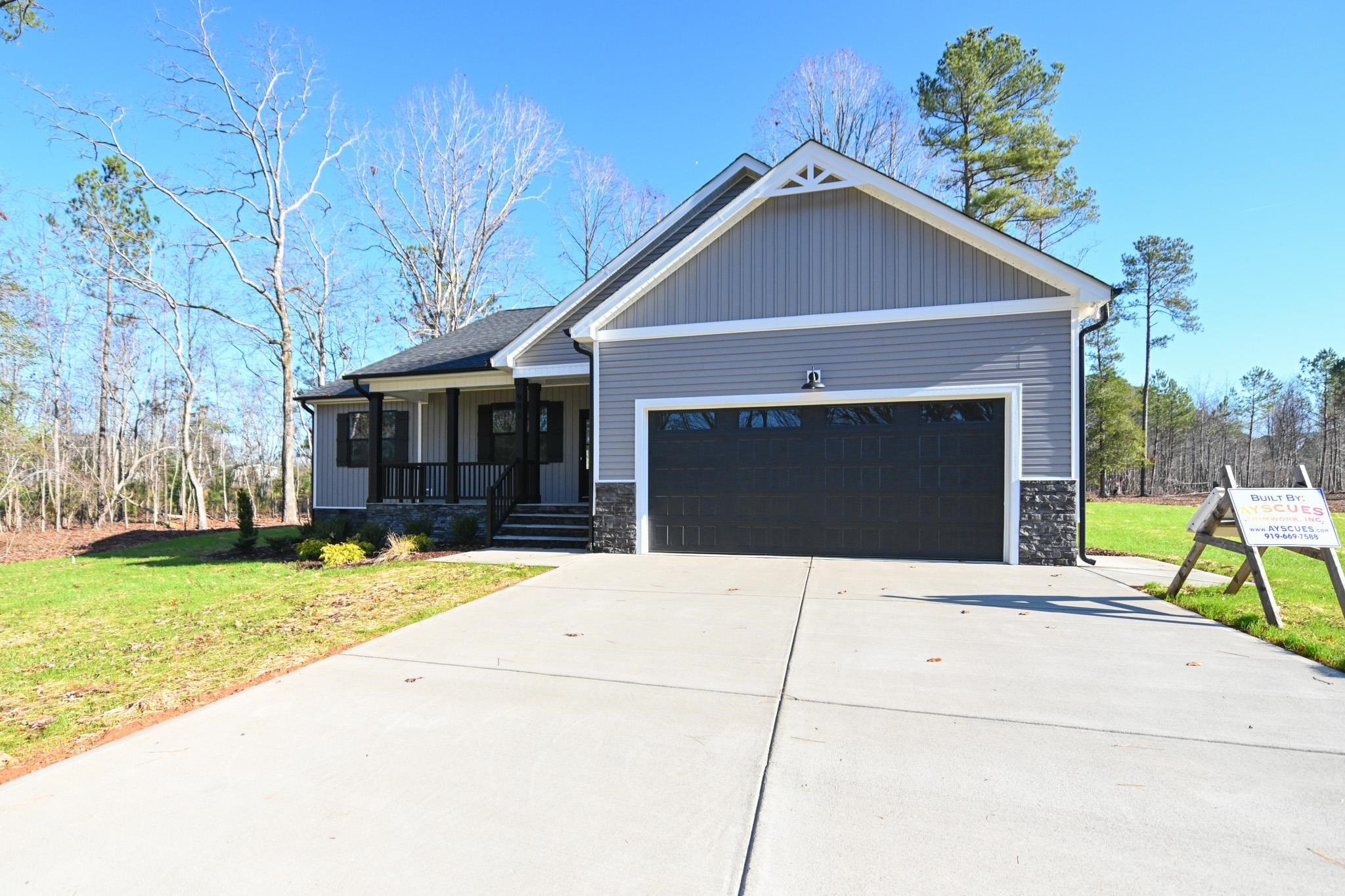 996 Barnes Road Middlesex, NC 27557 - Photo 3 of 39 a front view of house with yard