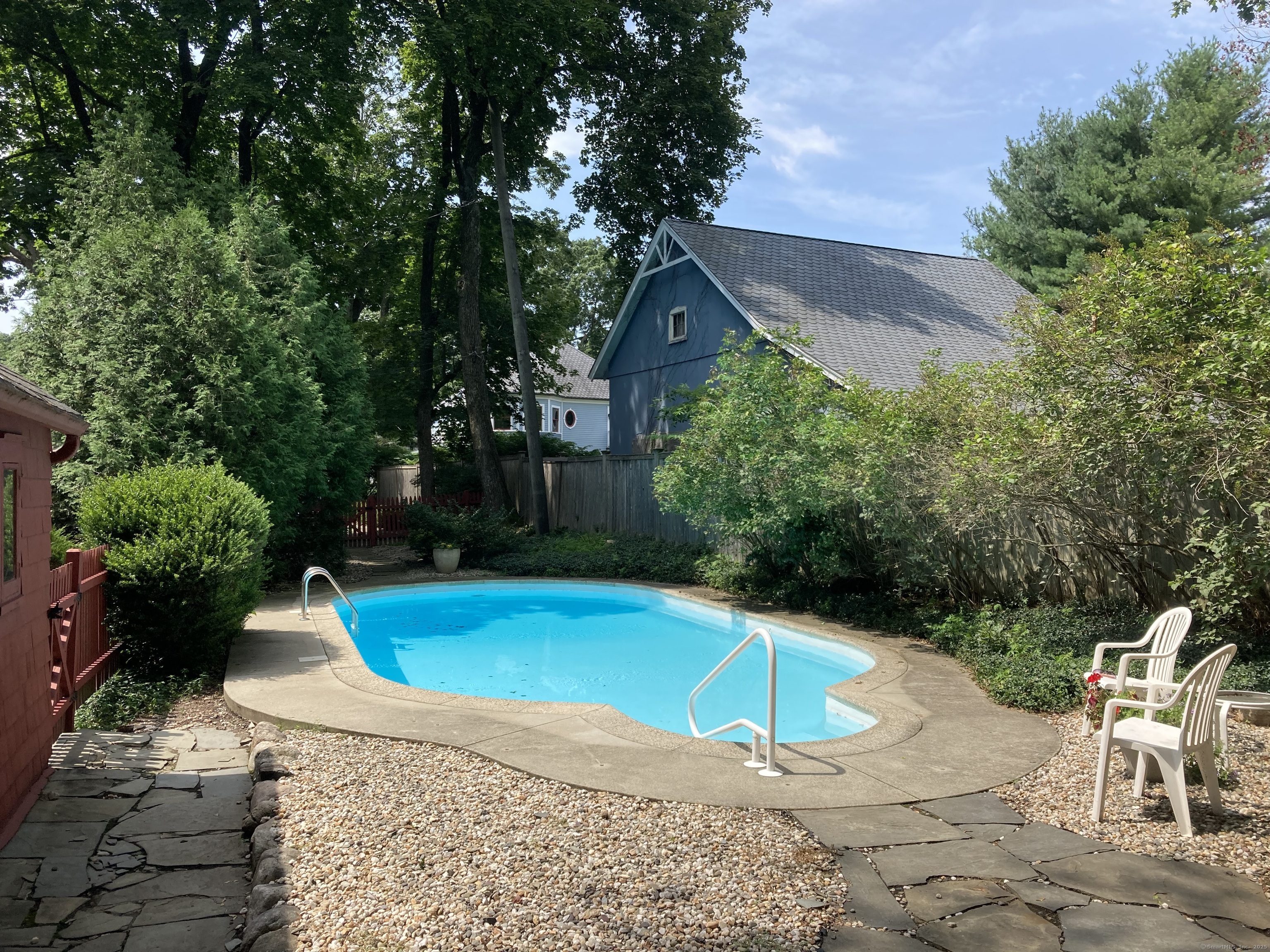 23 Bridge Street Westport, CT 06880 - Photo 37 of 39 a view of pool with a yard