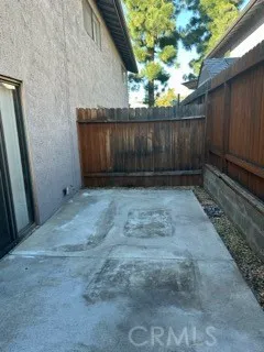 a view of wooden fence
