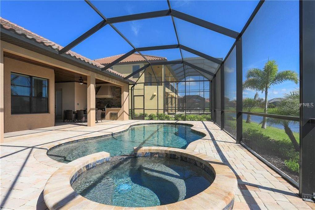 5528 Arnie Loop Lakewood Ranch, FL 34211 - Photo 22 of 59 a view of a house with a swimming pool