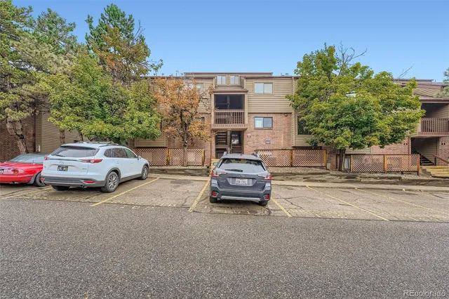 a car parked in front of a house