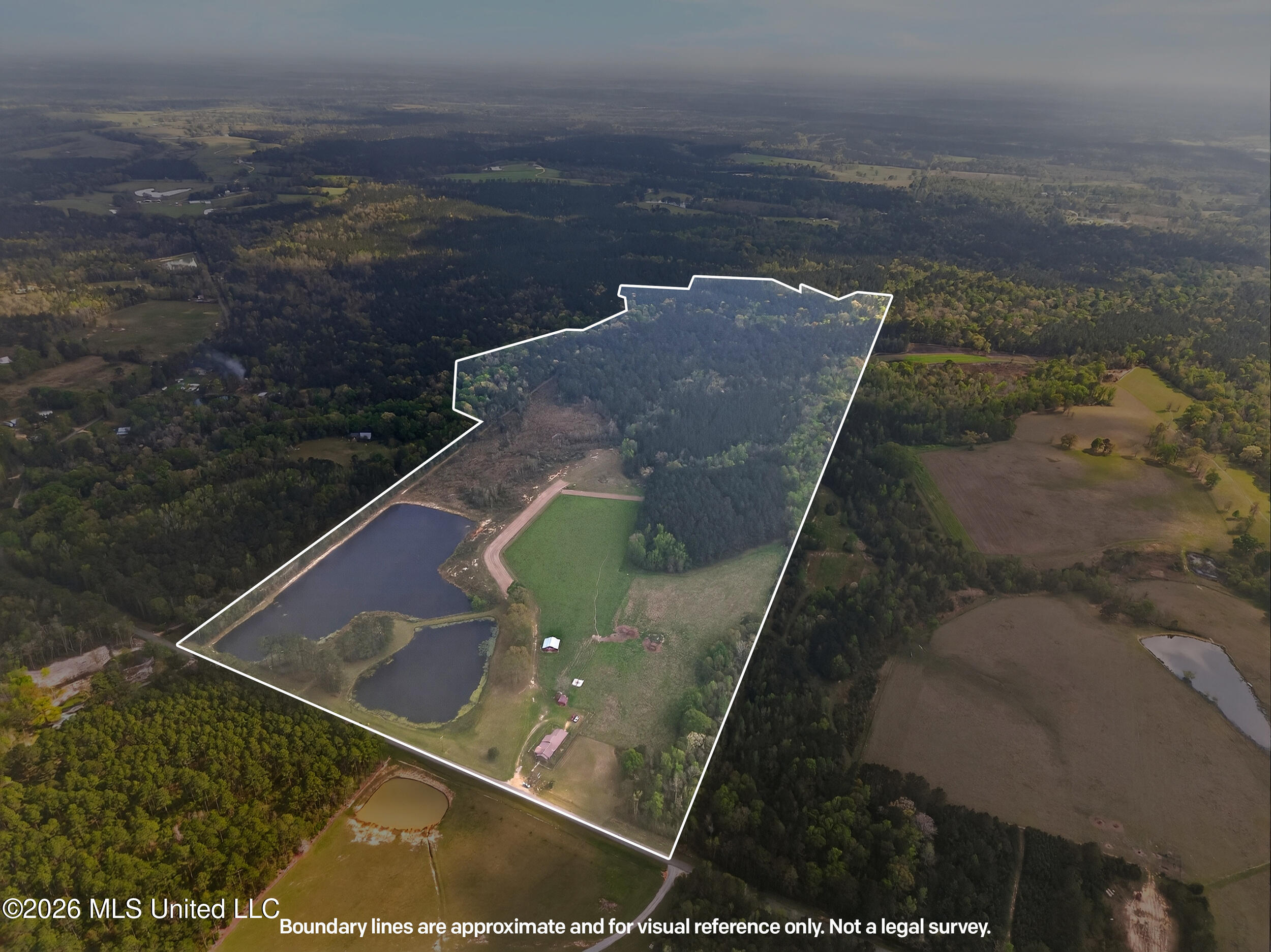 554 Homer Ladner Road Poplarville, MS 39470 - Photo 62 of 68 62_aerial property 2.2