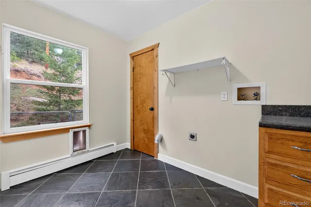 a view of a storage & utility room