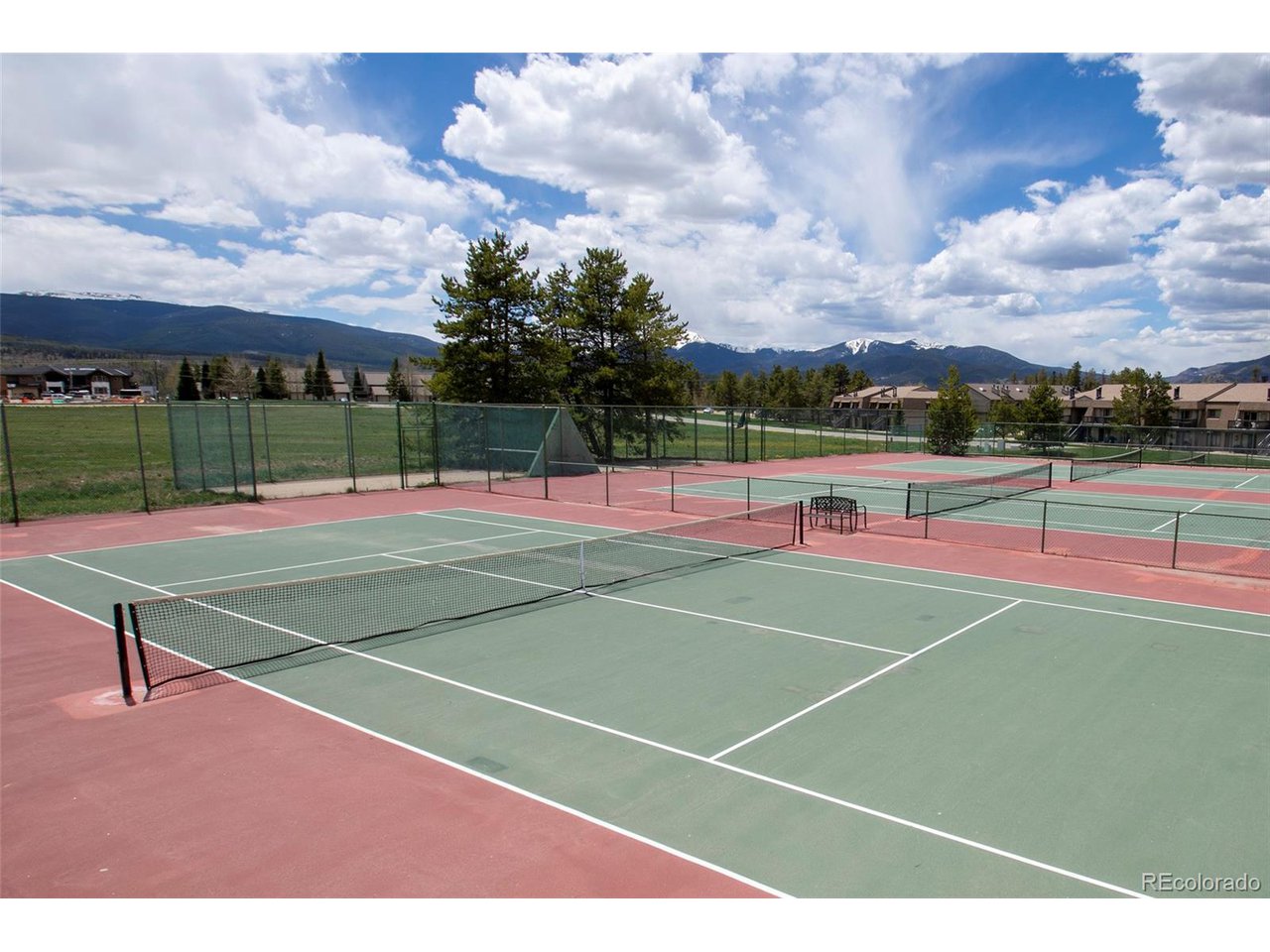 62 County Road 838, Unit 4 Fraser, CO 80442 - Photo 30 of 39 a tennis court that has tennis net