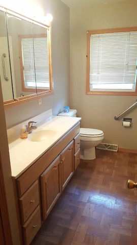 130 West Iowa Street Spring Valley, IL 61362 - Photo 7 of 7 a bathroom with a sink toilet and mirror