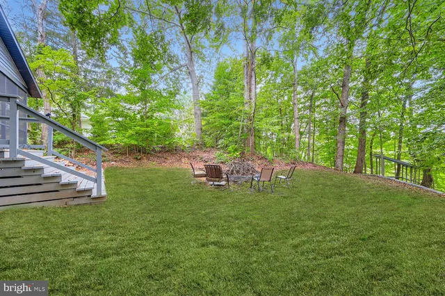 a view of outdoor space yard and deck
