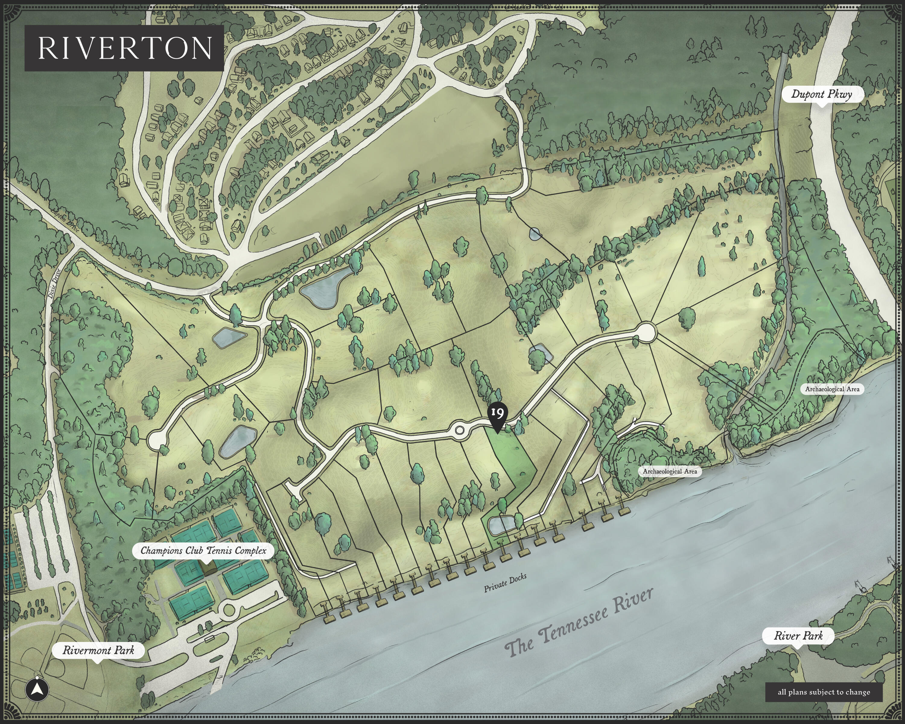 1182 Riverbank Ridge Lupton City, TN 37351 - Photo 7 of 12 Property Map