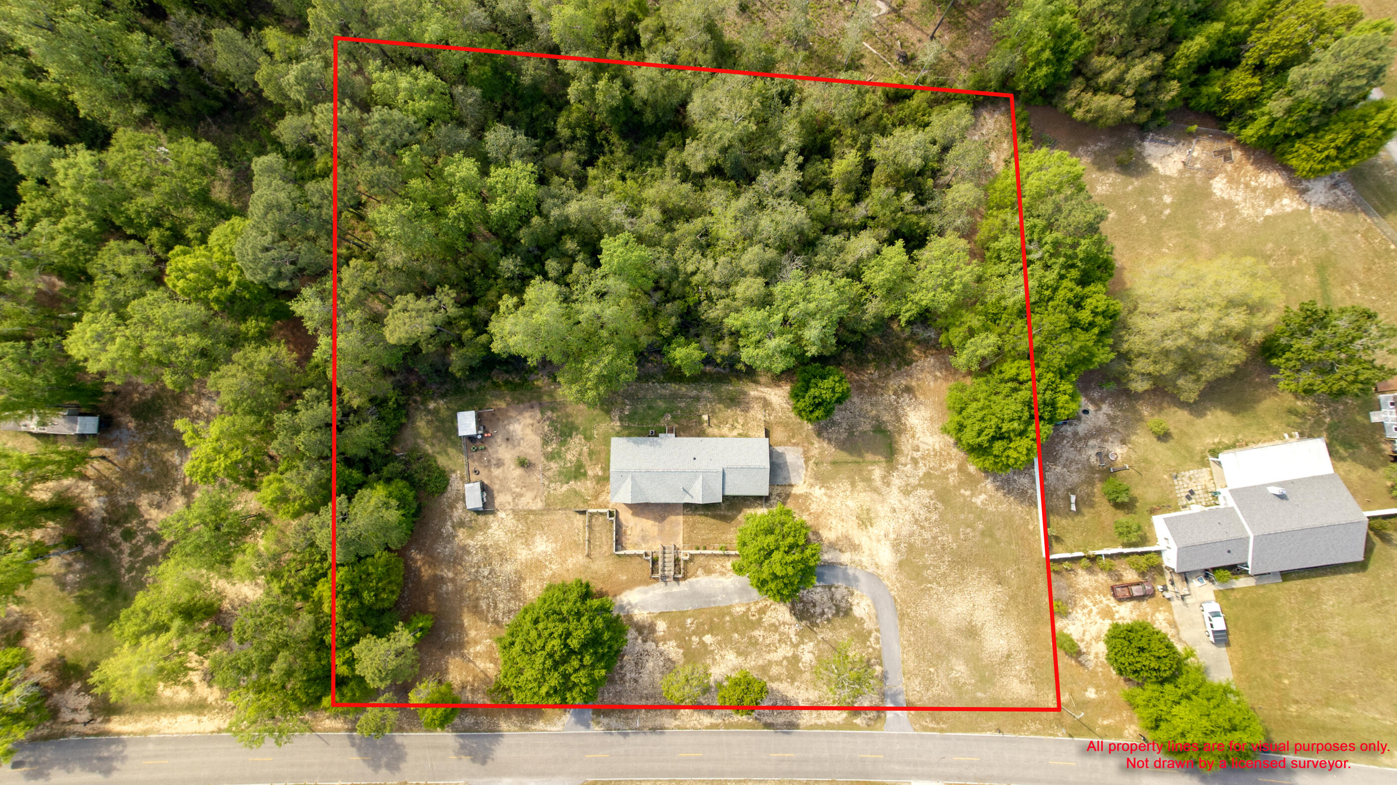 3571 Schifko Road Cantonment, FL 32533 - Photo 48 of 59 Aerial View