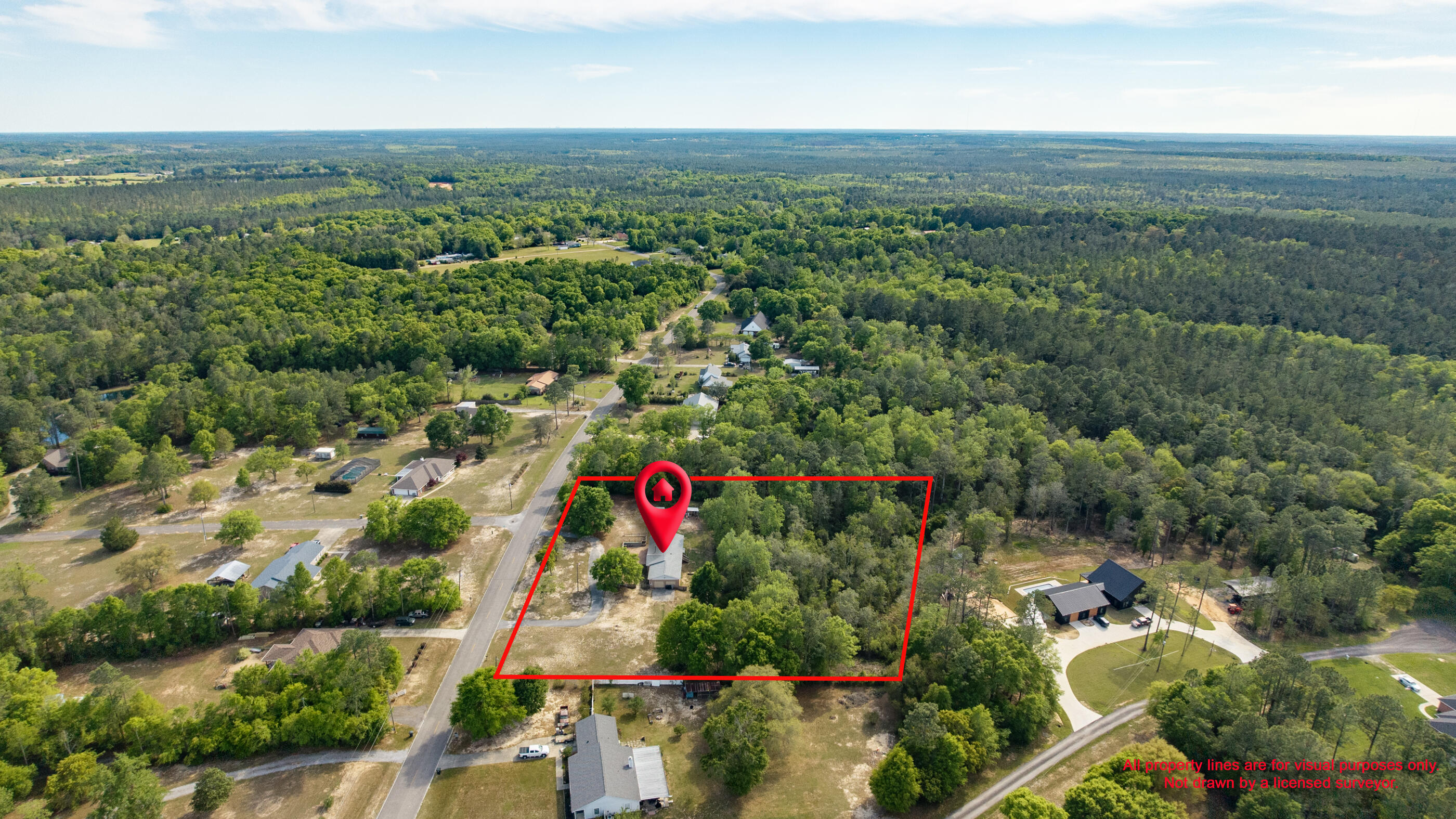 3571 Schifko Road Cantonment, FL 32533 - Photo 49 of 59 Aerial View