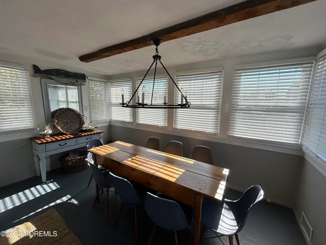 a room with furniture and window